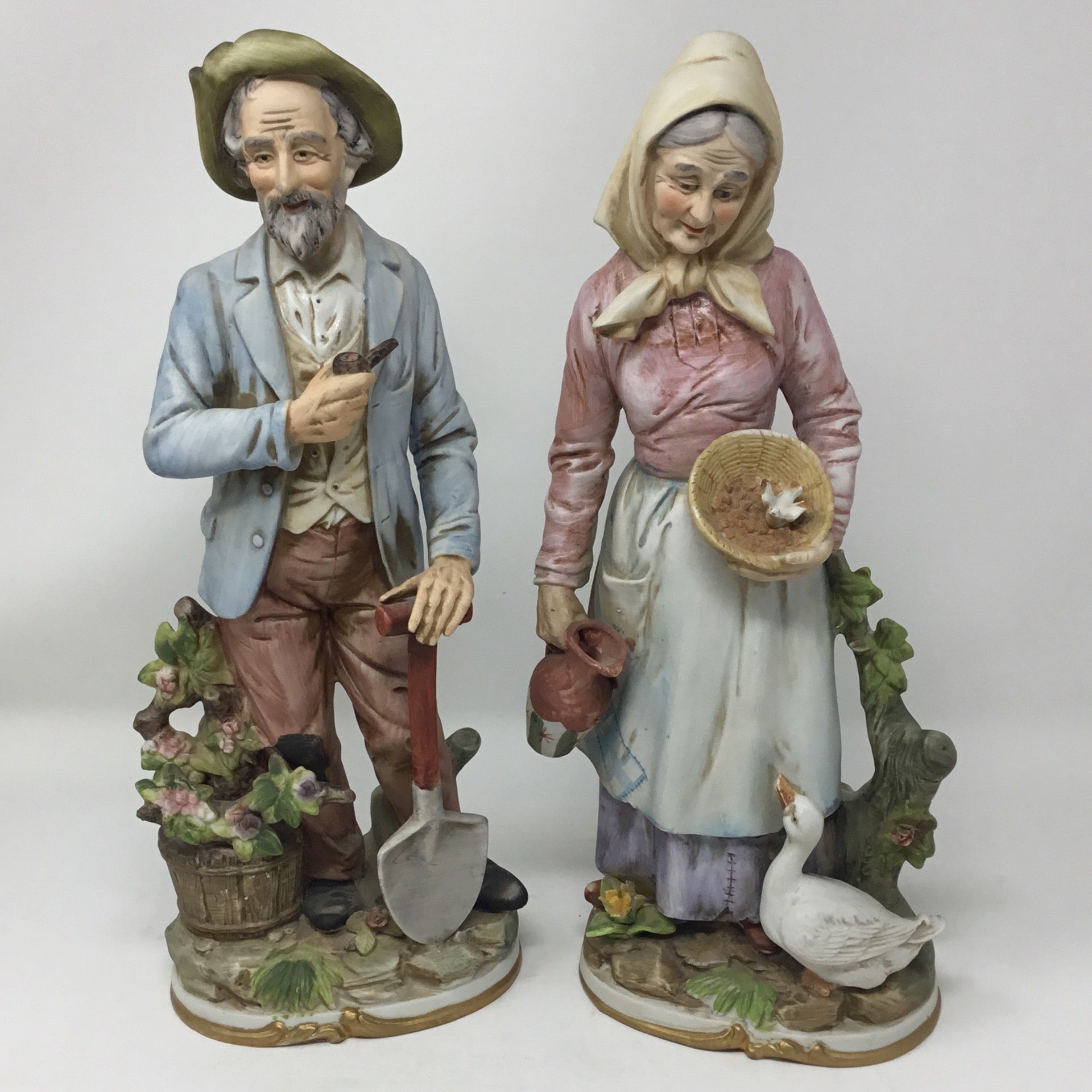 Ardco Fine Quality Dallas Farmer's Life Man & Woman Figurine Ardco Fine Quality Dallas Farmer's Life Man & Woman Figurine