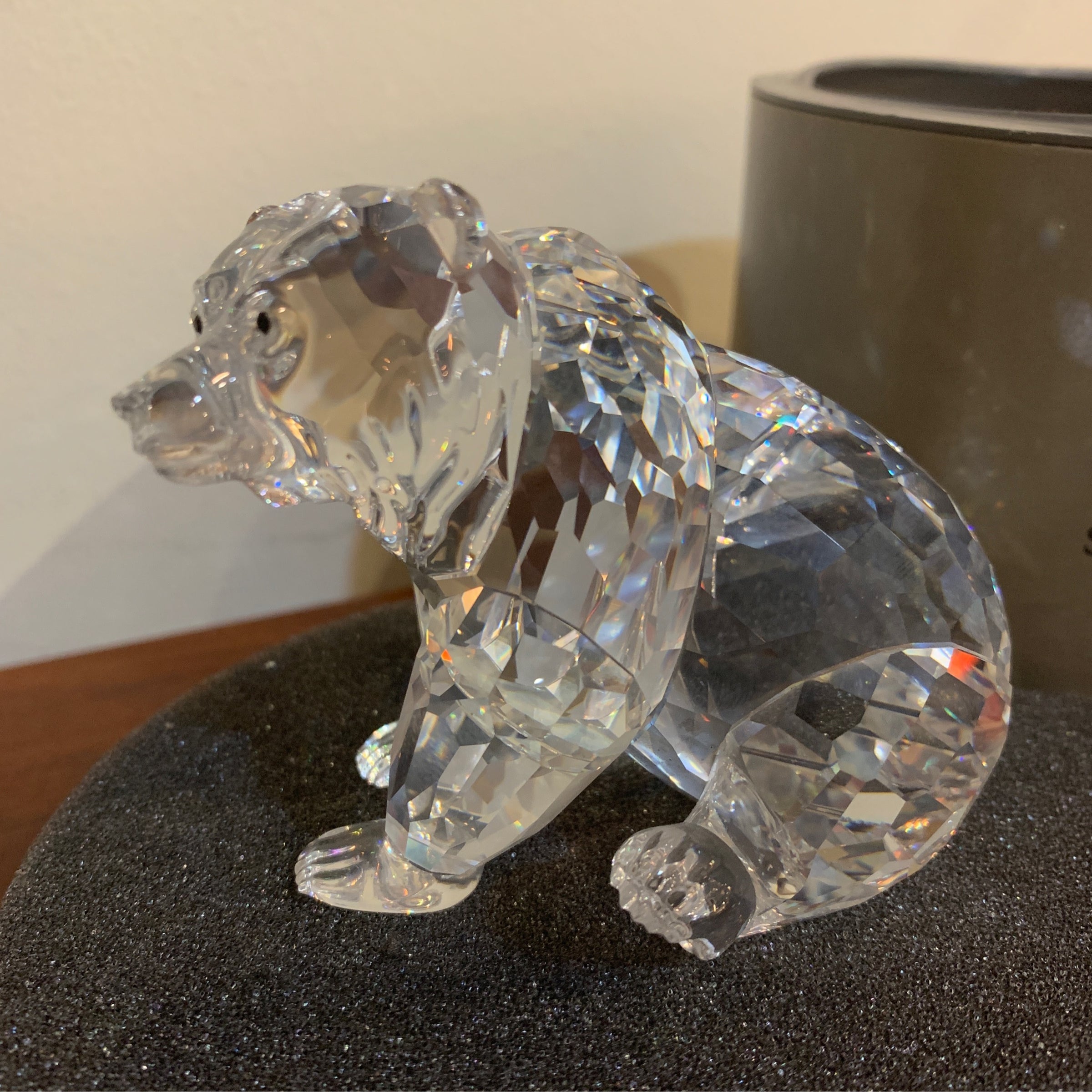 Swarovski Crystal Figurine Grizzly Bear | Silk Road Gallery, offer