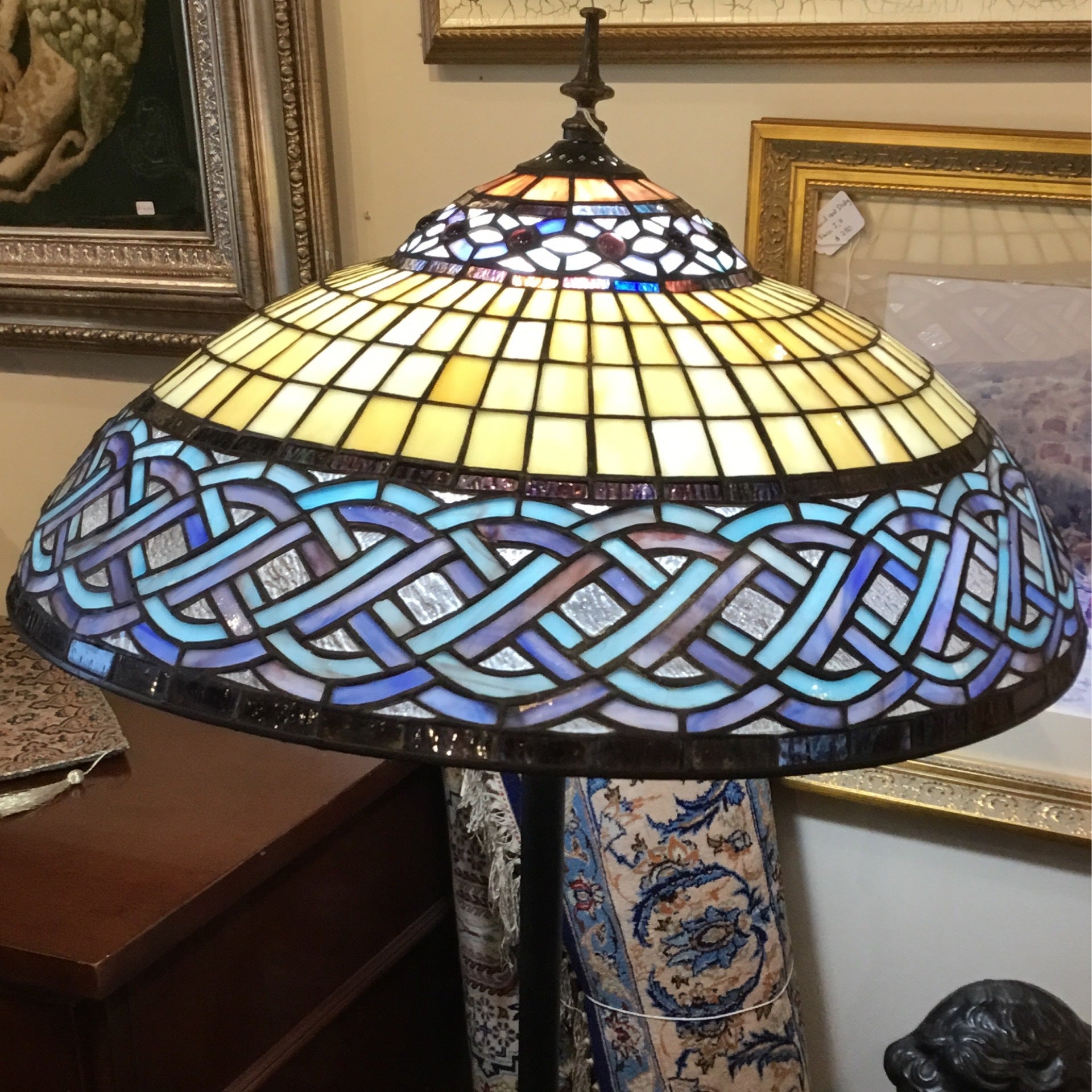 Antique tiffany floor lamps discount